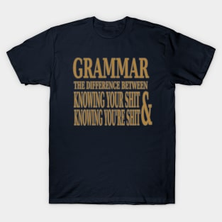 Know Your Grammar T-Shirt